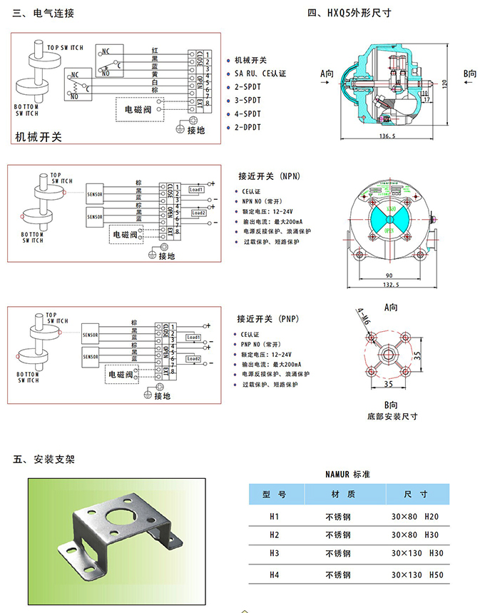 HX5防爆型限位開關(guān)｜回訊器